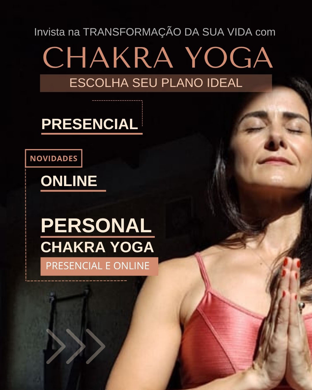 Chakra Yoga — plans campaign with Caról Souza